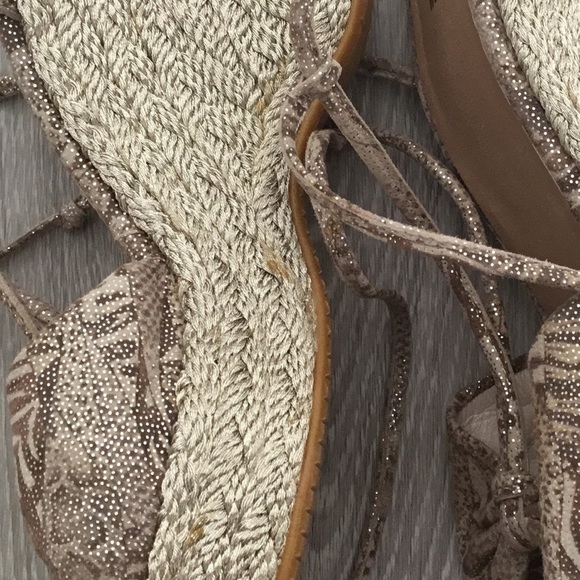 Stuart Weitzman Beige Wedges - Picture 11 of 13